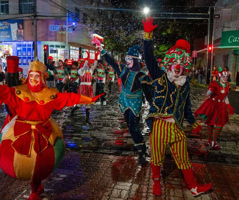 Parada Natalina - Natal das Águas São Lourenço